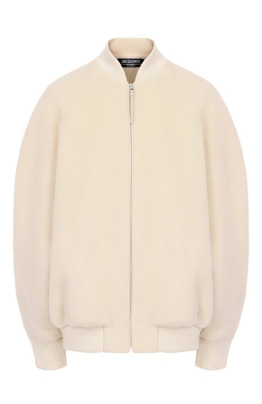 Бомбер Jacquemus 25H0UW00104AW0/0627 Кремовый 25H0UW00104AW0/0627