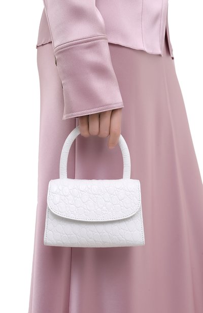 Сумка BY FAR белого цвета по цене 62950 руб., арт. 21CRMINAPWDSMA, фото 2 Сумка BY FAR, арт. 21CRMINAPWDSMA, фото 2