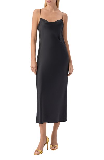 Атласное платье DOROTHEE SCHUMACHER, арт. 049503, фото 3