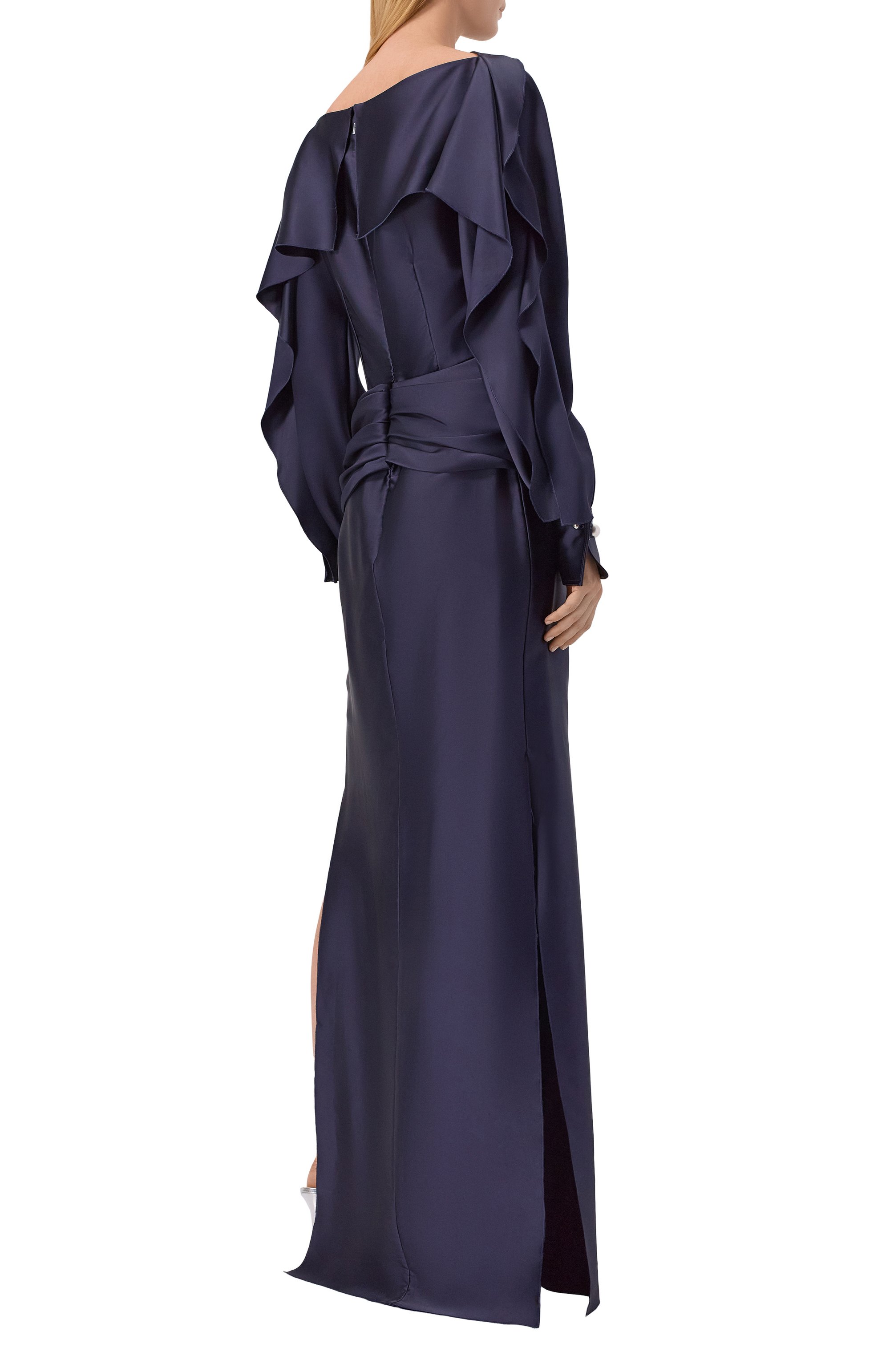 Атласное платье LANVIN, арт. RW-DR0042-6245-P26, фото 3