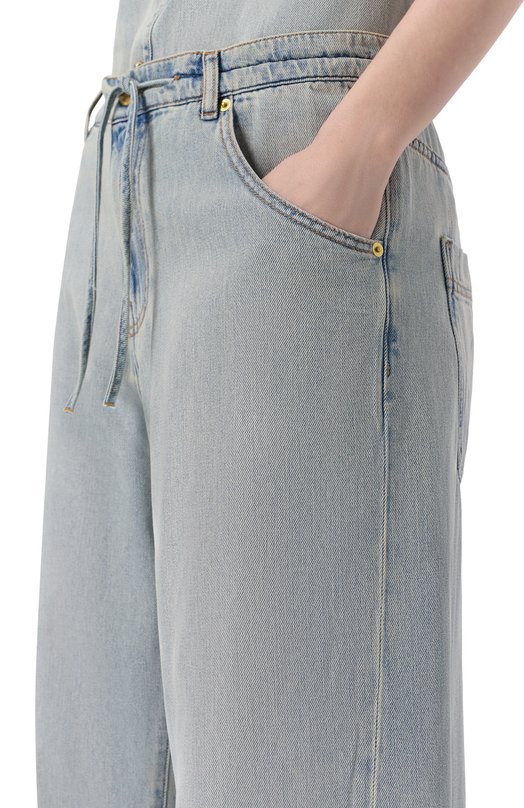 Джинсы Iris Darkpark WTR37 TBL01W065/IRIS-PAPER BAG TENCEL DENIM Голубой  WTR37 TBL01W065/IRIS-PAPER BAG TENCEL DENIM Фото 5