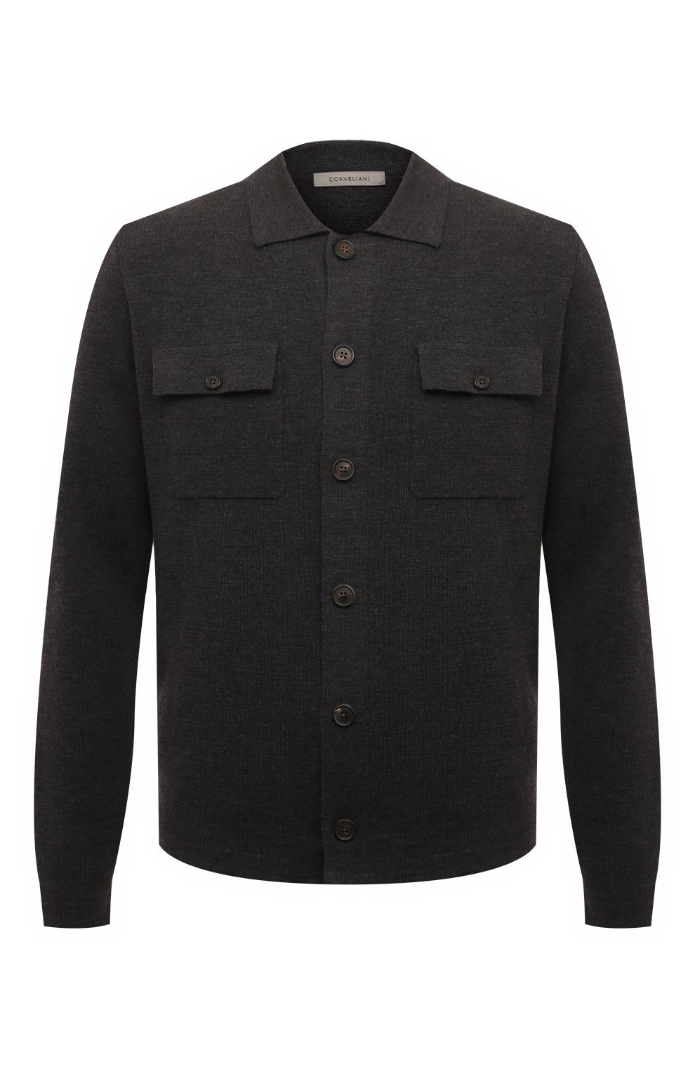 Шерстяная рубашка CORNELIANI, арт. 94M589-9425164, фото 1