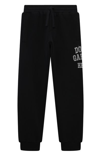 Хлопковые джоггеры DOLCE & GABBANA, арт. L4JPT0/G7N5P