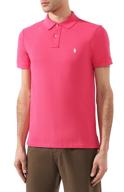 Хлопковое поло POLO RALPH LAUREN, арт. 710795080, фото 3