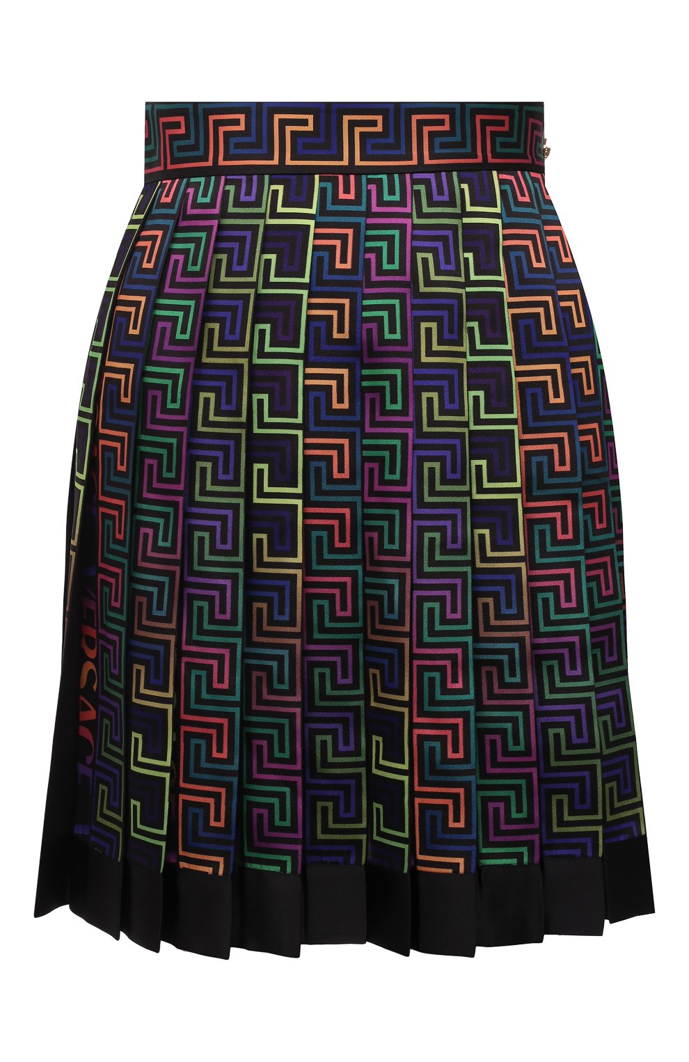 Плиссированная юбка VERSACE разноцветного цвета по цене 133000 руб., арт. 1001499/1A01104, фото 1 Плиссированная юбка VERSACE, арт. 1001499/1A01104, фото 1