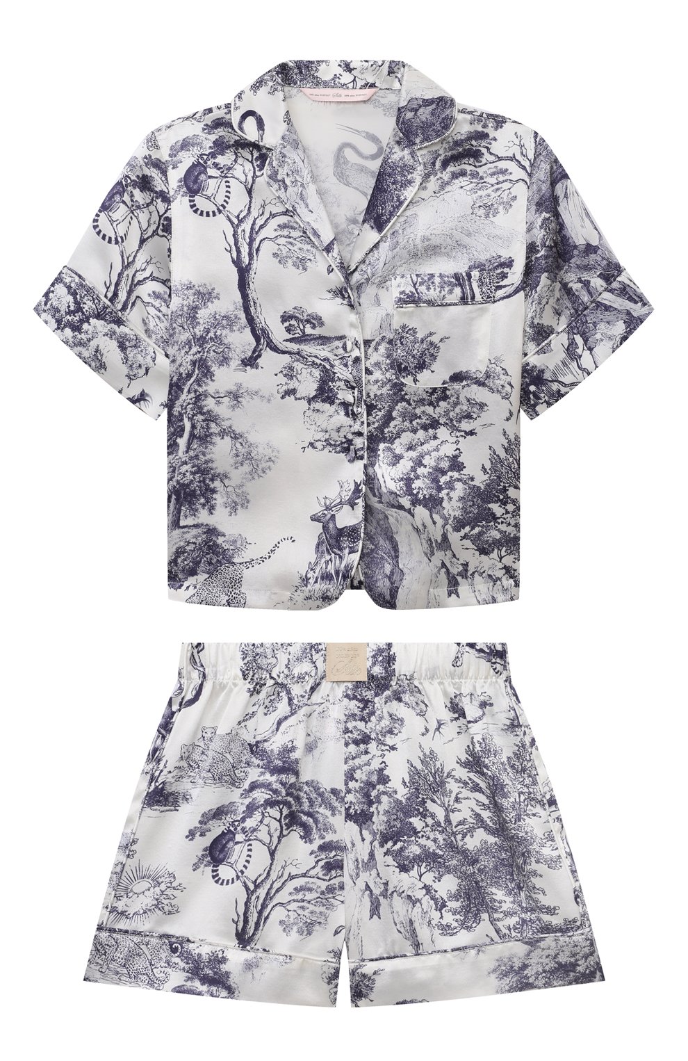 Шелковая пижама NORVEG, арт. 24HSSSJSG-101, фото 1