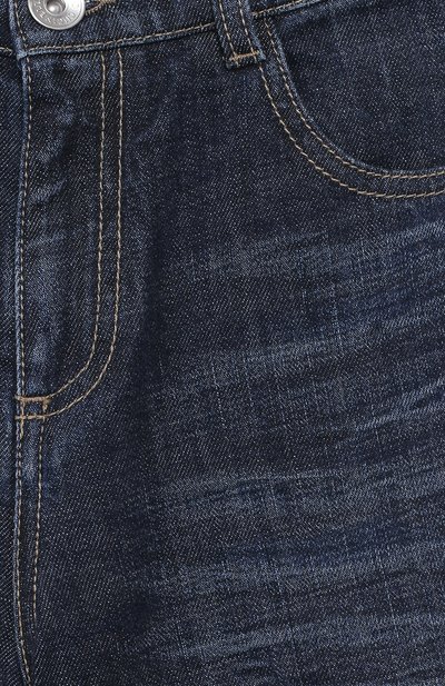 Джинсы BRUNELLO CUCINELLI синего цвета по цене 44700 руб., арт. BUZ37D300C, фото 3 Джинсы BRUNELLO CUCINELLI, арт. BUZ37D300C, фото 3