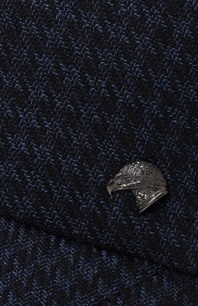 Кашемировая бейсболка STEFANO RICCI темно-синего цвета по цене 72250 руб., арт. MCV140015E/C064HC, фото 4 Кашемировая бейсболка STEFANO RICCI, арт. MCV140015E/C064HC, фото 4