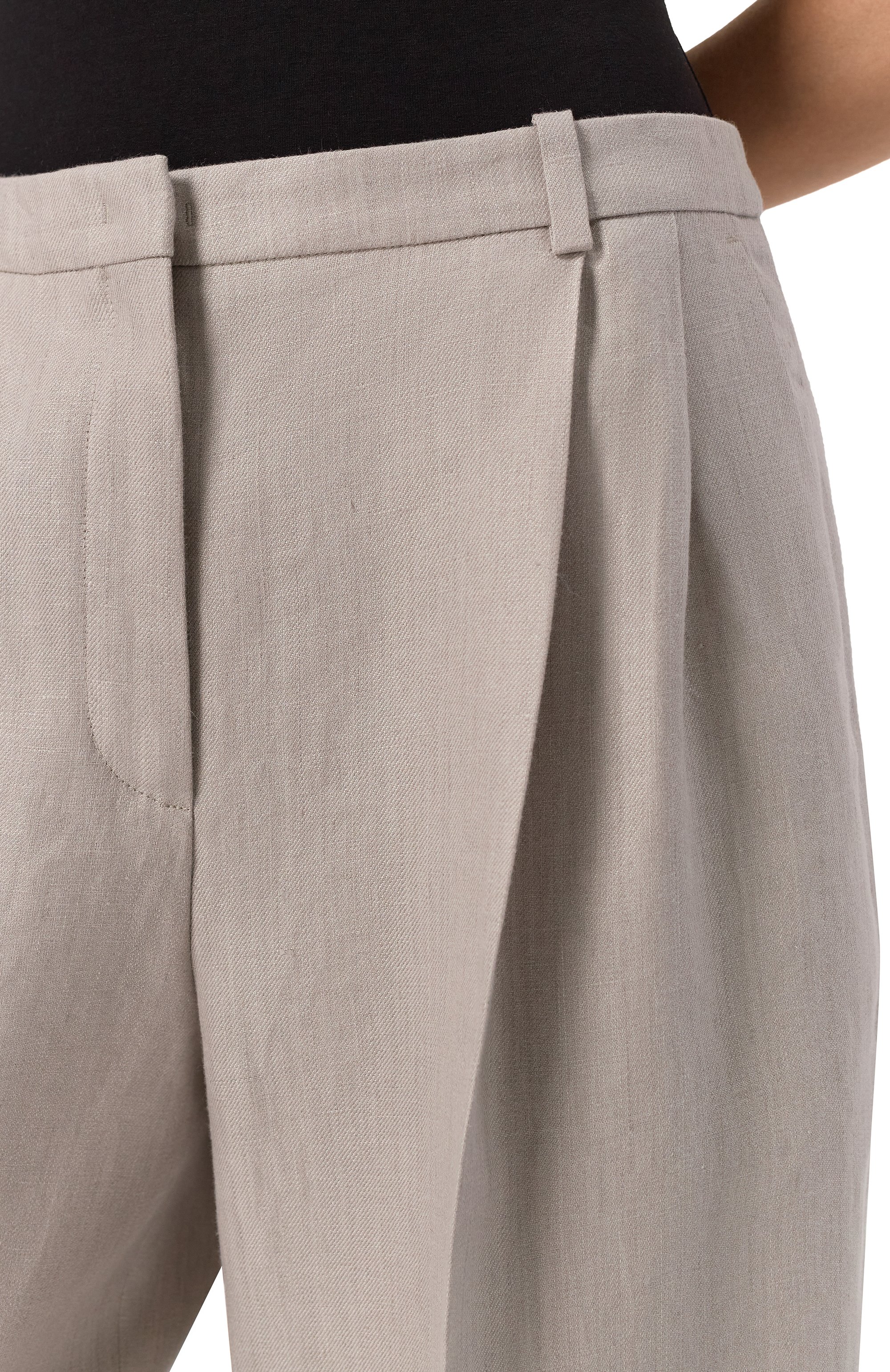 Льняные шорты 12 STOREEZ, арт. 132826, фото 5