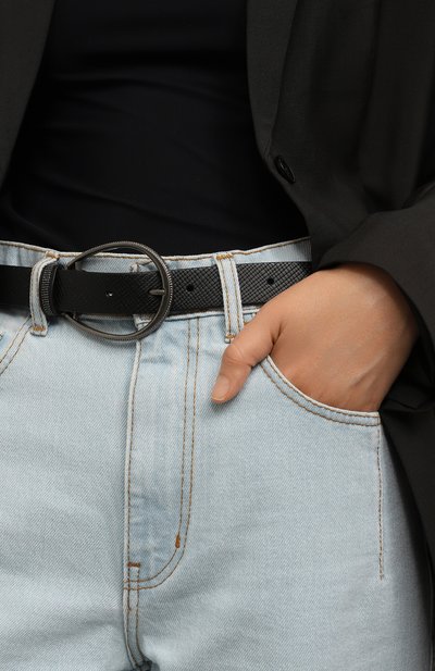 Кожаный ремен ь BRUNELLO CUCINELLI, арт. M0PGLC242, фото 2