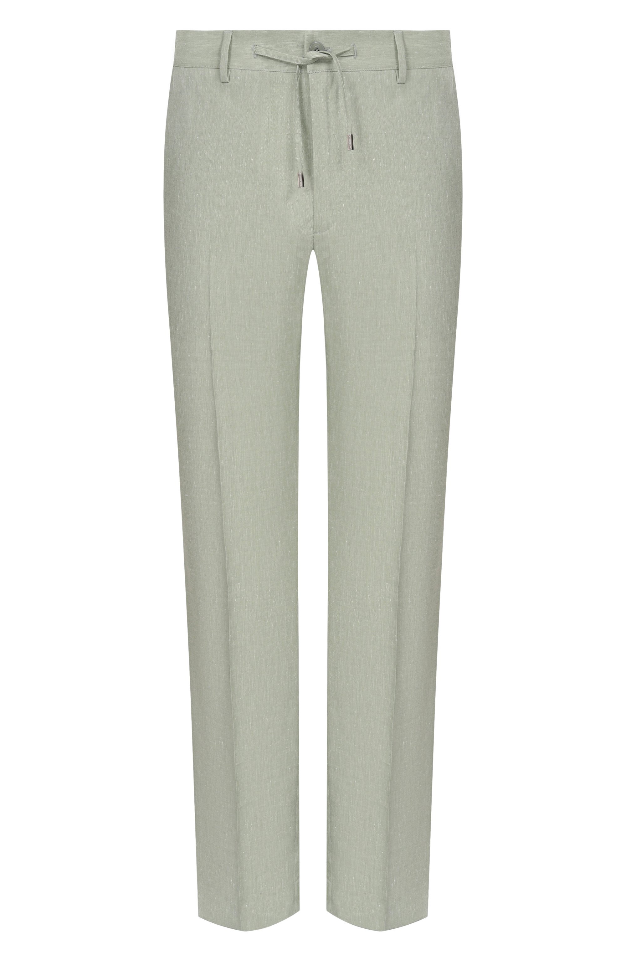 Брюки изо льна и шерсти STEFANO RICCI, арт. M1T610002H/WL003L, фото 1