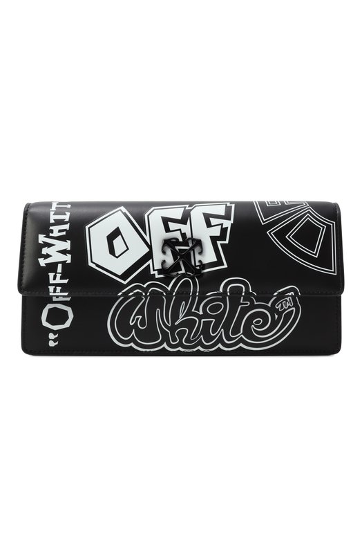 Сумка Jitney 1.0 Off-White 0WNN172S25LEA002 Чёрный 0WNN172S25LEA002