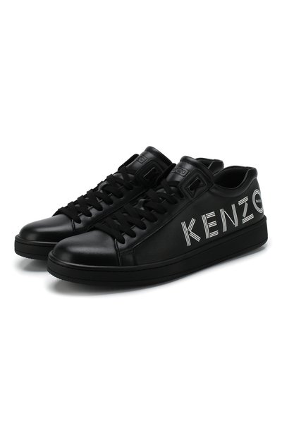Мужские кожаные кеды KENZO, арт. F965SN129L71