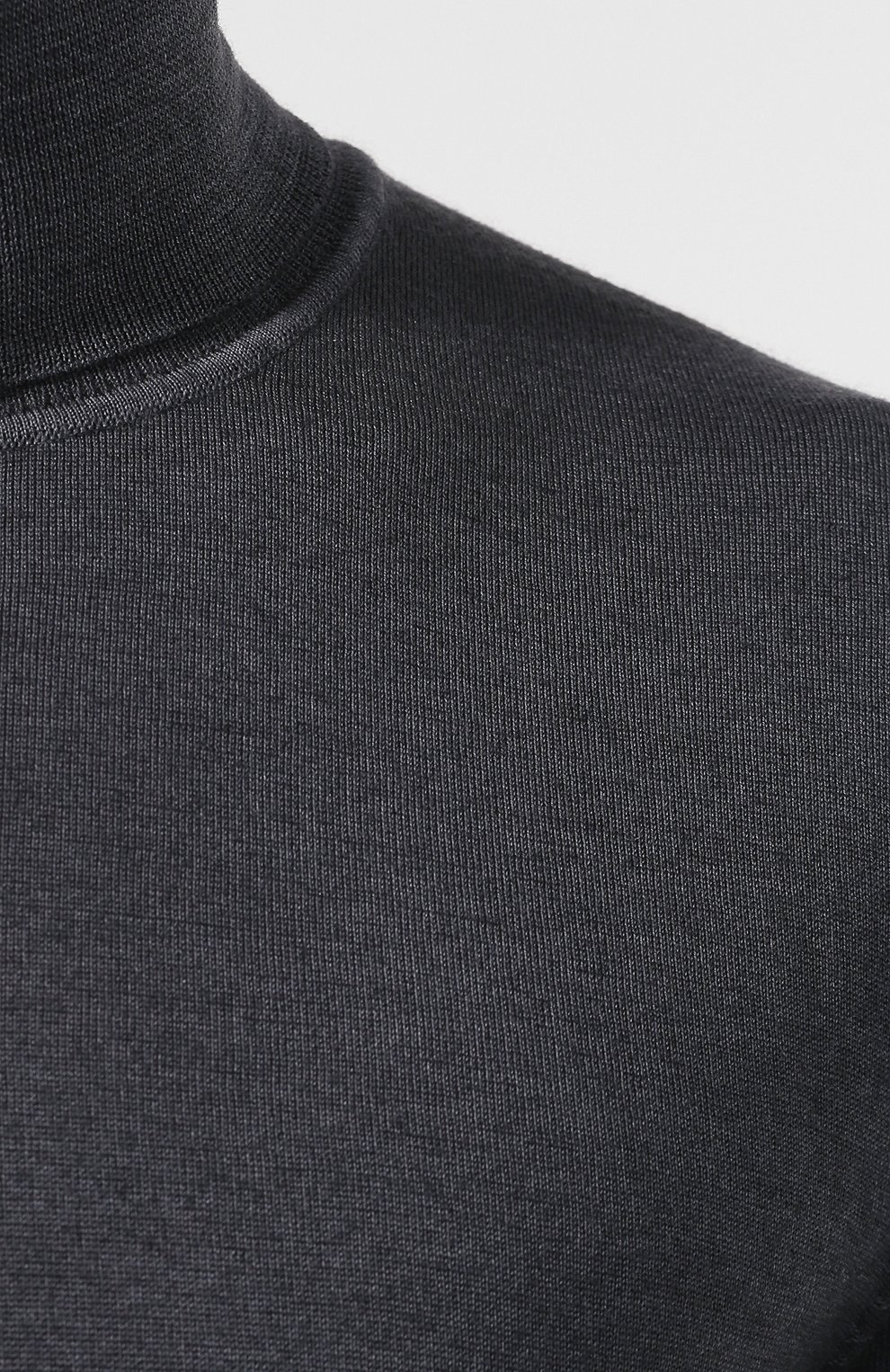Водолазка из шерсти и шелка BOSS, арт. 50419133, фото 5