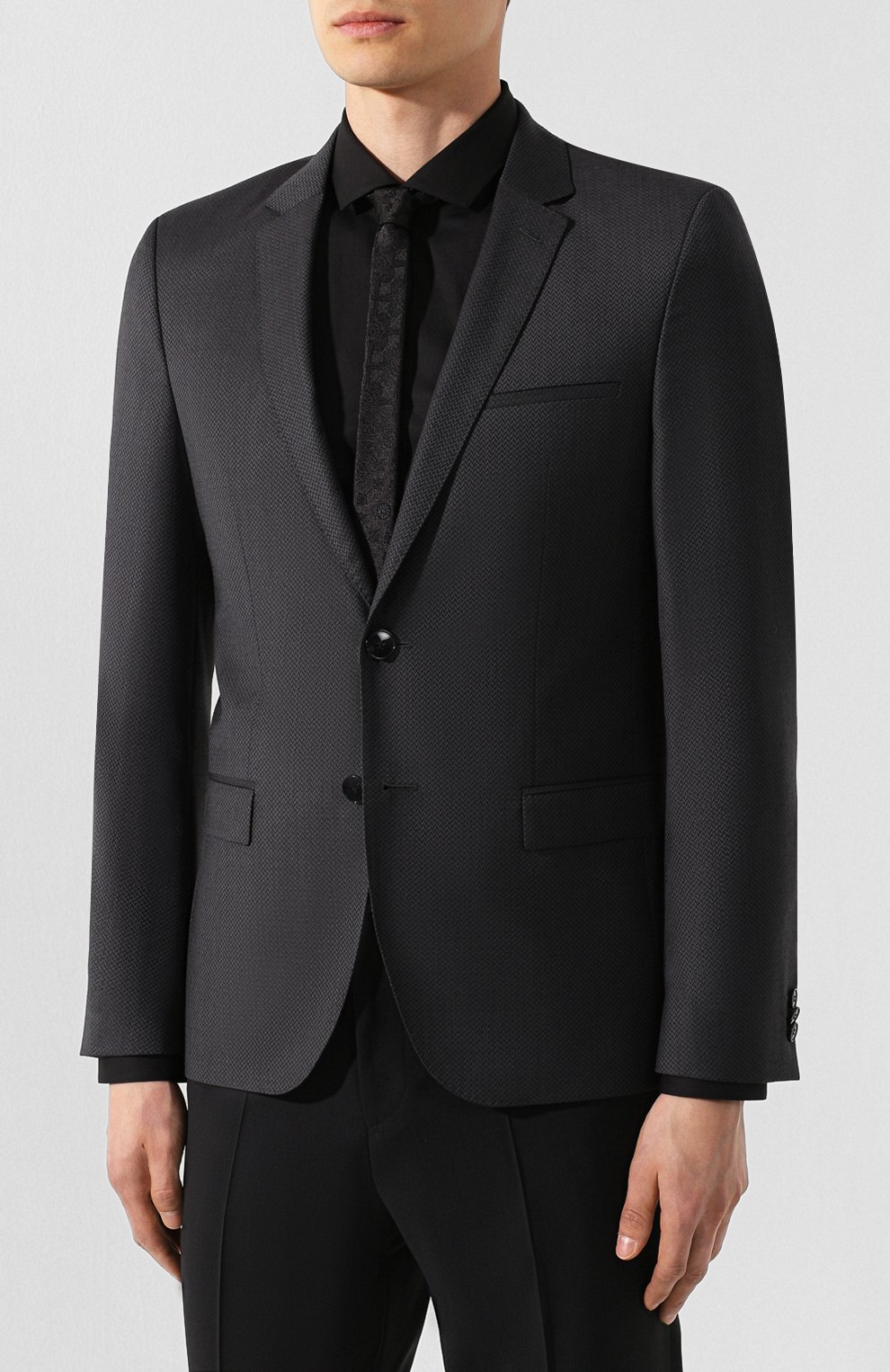 Шерстяной пиджак HUGO, арт. 50410444, фото 3