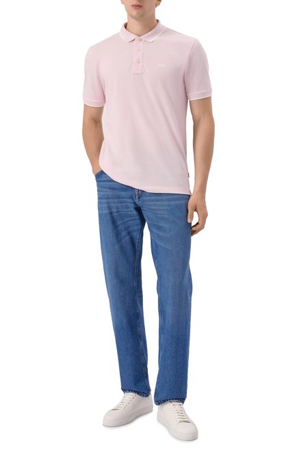 Мужское хлопковое поло BOSS, арт. 50494697