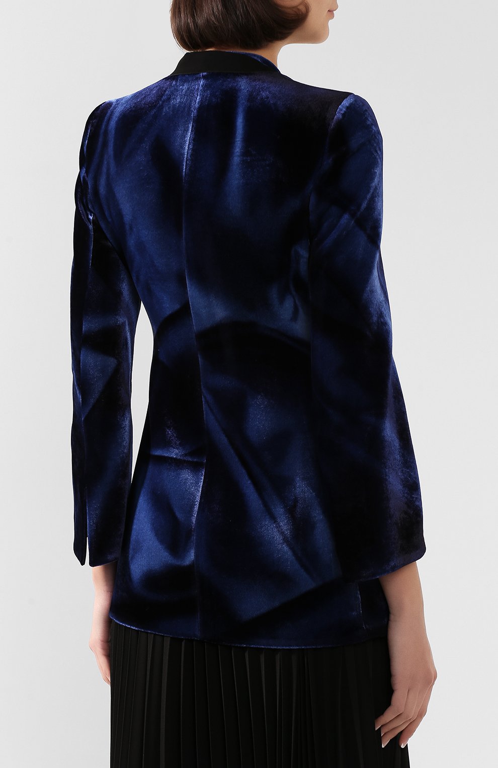 Жакет из смеси вискозы и шелка GIORGIO ARMANI, арт. 9WHGG0C5/T01BE, фото 4