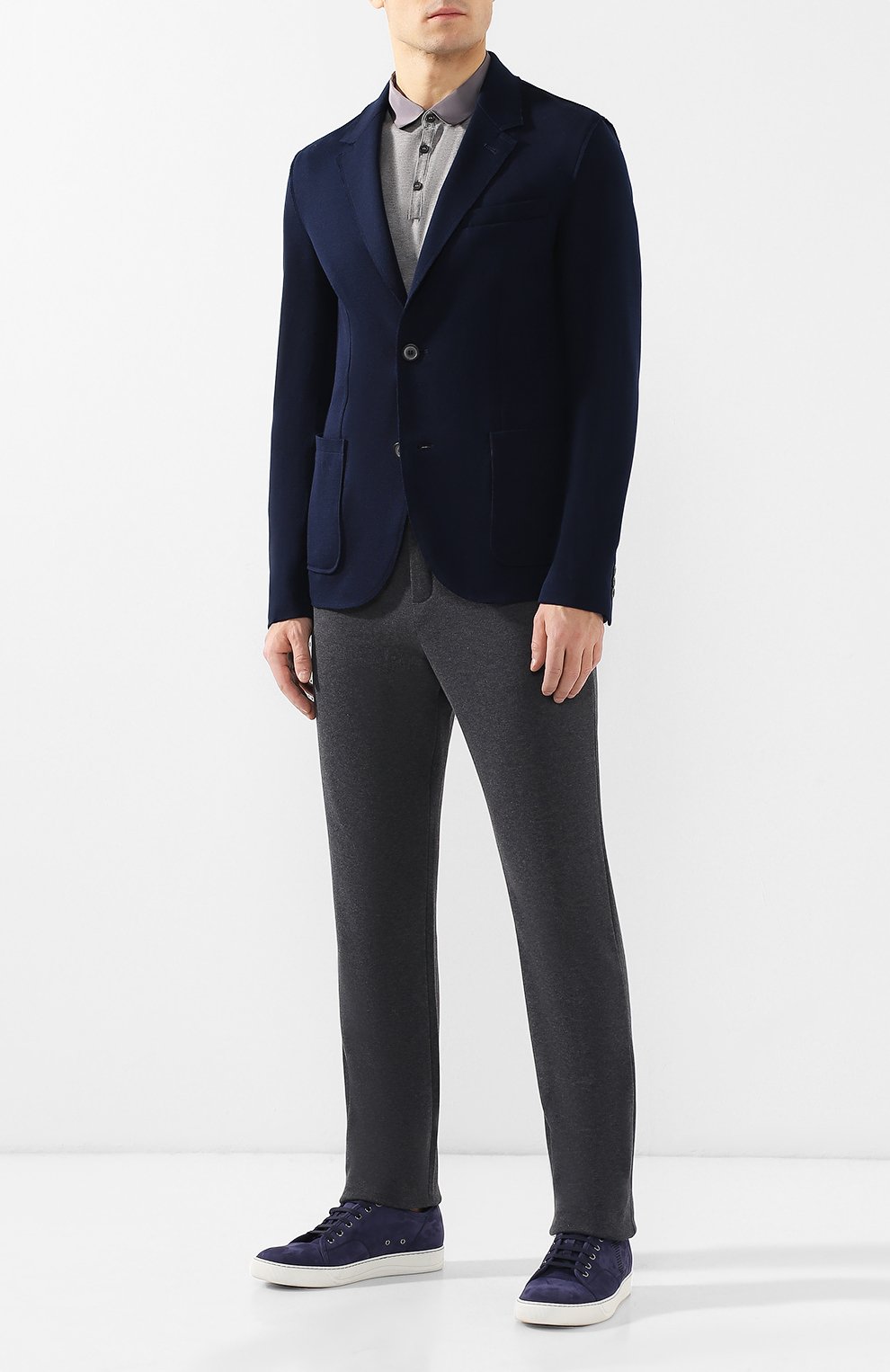 Хлопковый пиджак LANVIN, арт. RMJA0001P18, фото 2