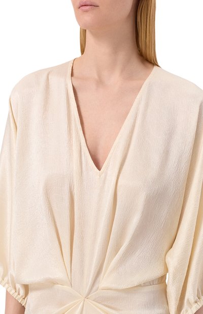 Платье SEVEN LAB кремового цвета по цене 19950 руб., арт. SDS.41.110.580, фото 5 Платье SEVEN LAB, арт. SDS.41.110.580, фото 5