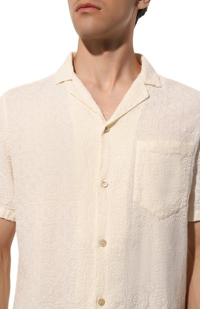 Льняная рубашка MC2 SAINT BARTH, арт. STBM/KALEA/00844F, фото 5