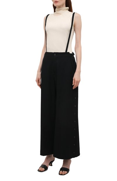 Шерстяные брюки YOHJI YAMAMOTO, арт. ND-P06-100, фото 3