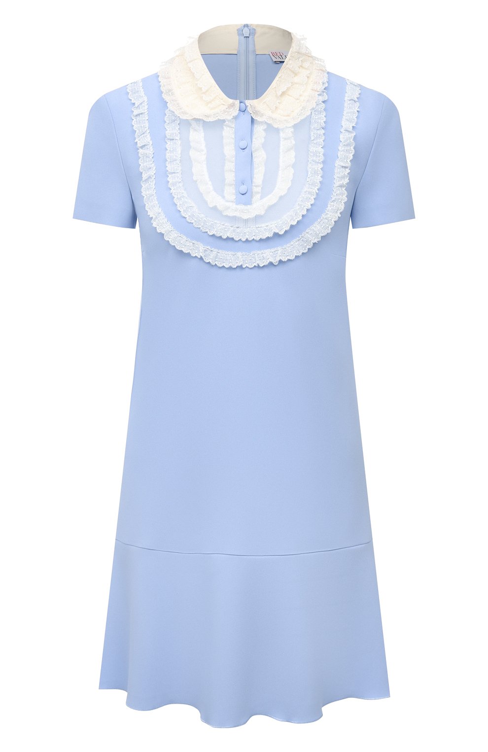 Платье REDVALENTINO голубого цвета по цене 76050 руб., арт. VR3VAX85/5MD, фото 1 Платье REDVALENTINO, арт. VR3VAX85/5MD, фото 1