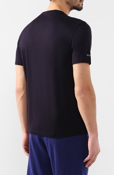 Хлопковая футболка ZEGNA, арт. VS372/ZZB630, фото 4