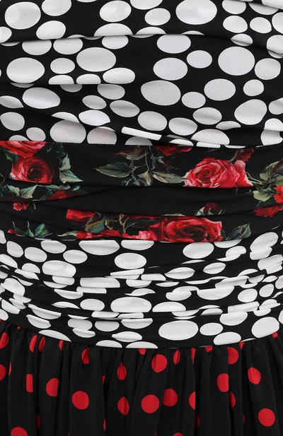 Шелковое платье DOLCE & GABBANA, арт. F6L0NT/GDY38, фото 5