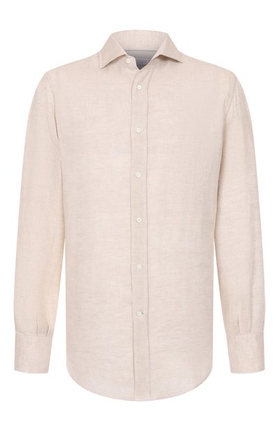 Мужская льняная рубашка BRUNELLO CUCINELLI, арт. MM6950028