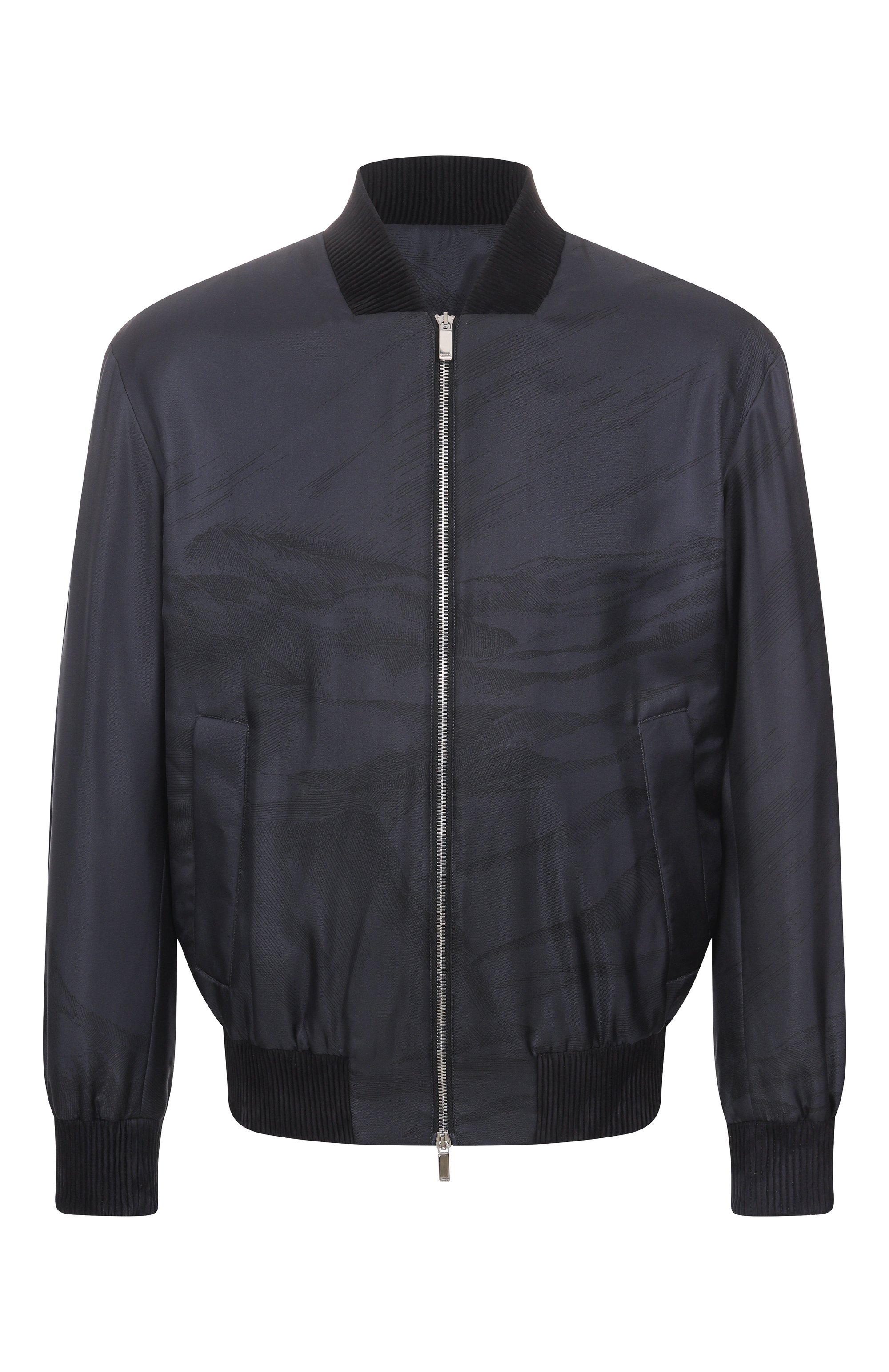 Шелковый бомбер ZILLI, арт. B0MB02M065124908A, фото 1