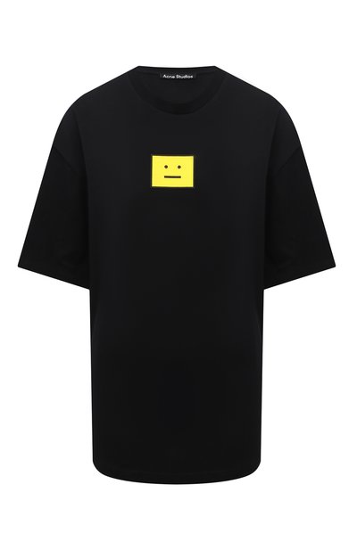 Женская хлопковая футболка ACNE STUDIOS, арт. CL0101/W
