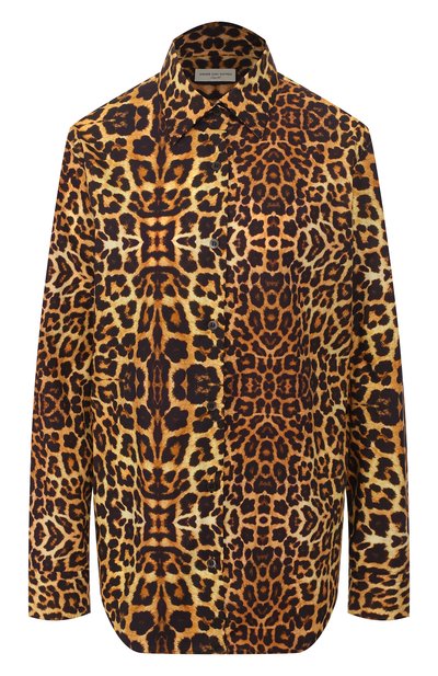 Женская хлопковая рубашка DRIES VAN NOTEN, арт. 201-30758-9006