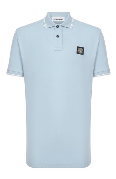 Мужское хлопковое поло STONE ISLAND, арт. L1S152200010/S0018
