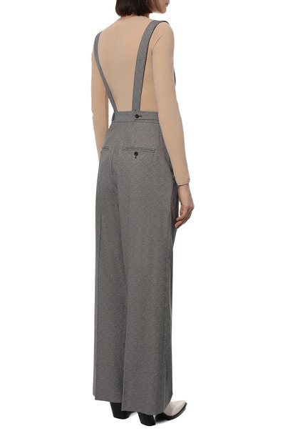 Брюки из вискозы и хлопка ISABEL MARANT серого цвета по цене 69950 руб., арт. PA2092-22P014I/JESSICA, фото 4 Брюки из вискозы и хлопка ISABEL MARANT, арт. PA2092-22P014I/JESSICA, фото 4