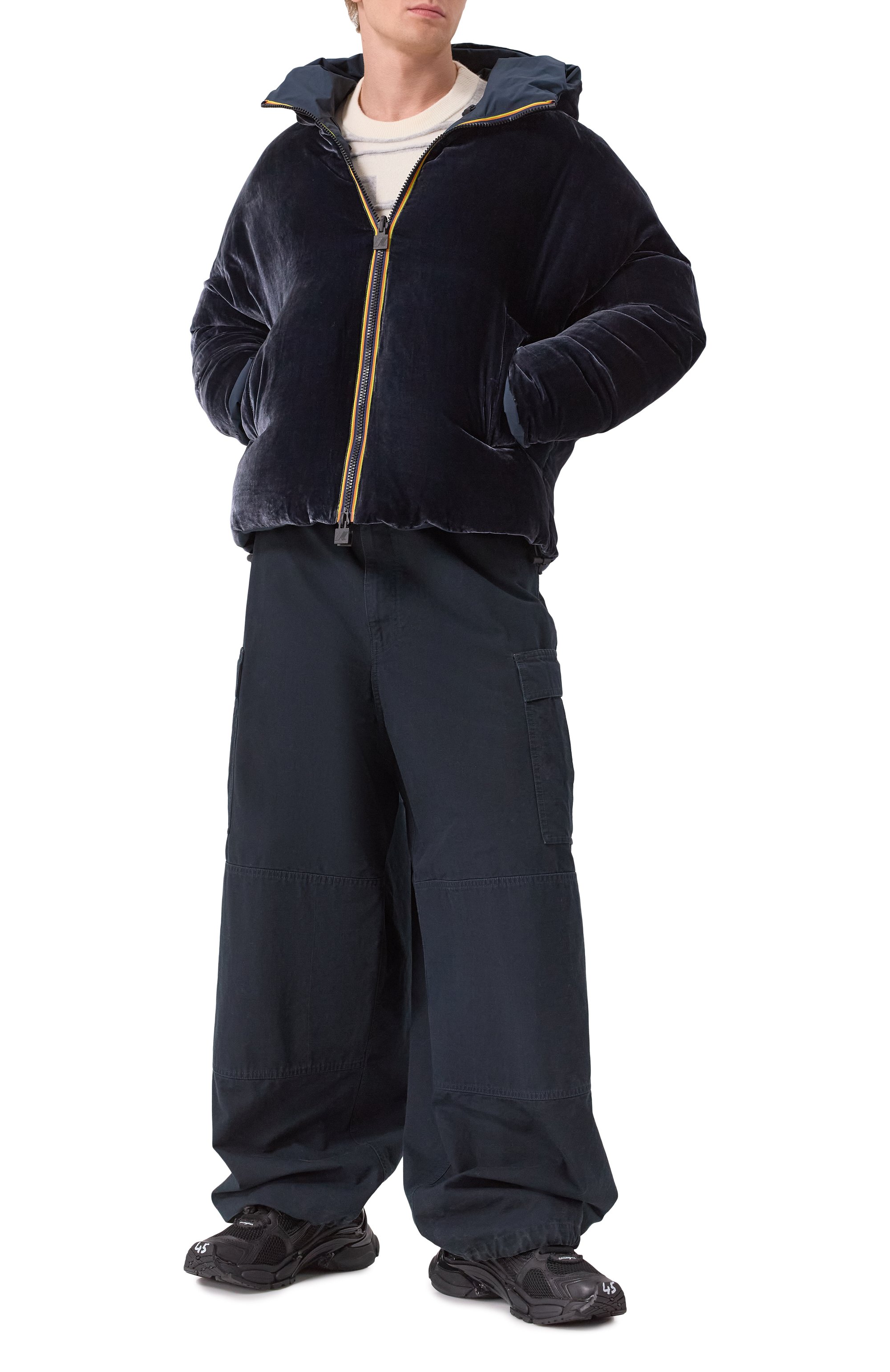 Хлопковые брюки BALENCIAGA, арт. 814571/TQP13, фото 2