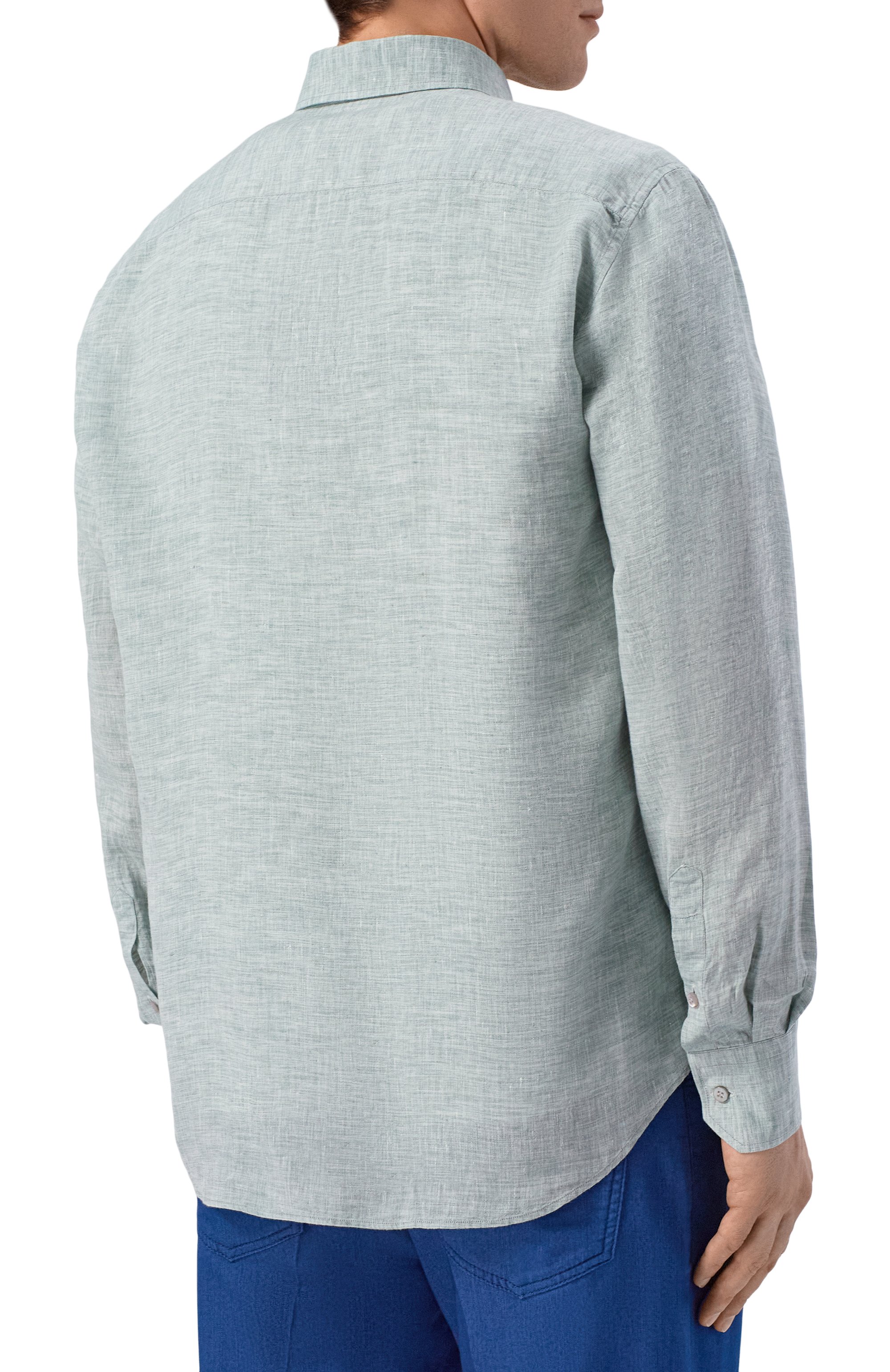 Льняная рубашка STEFANO RICCI, арт. MC007783/BX2922, фото 4