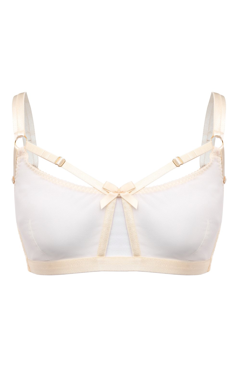 Бюстгальтер с мягкой чашкой BORDELLE кремового цвета по цене 22150 руб., арт. B0NDAGE-BELLE S0FT CUP BRA, фото 1 Бюстгальтер с мягкой чашкой BORDELLE, арт. B0NDAGE-BELLE S0FT CUP BRA, фото 1