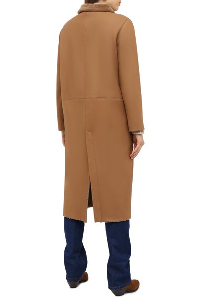 Дубленка INES&MARECHAL коричневого цвета по цене 454000 руб., арт. HUSSARD, фото 5 Дубленка INES&MARECHAL, арт. HUSSARD, фото 5