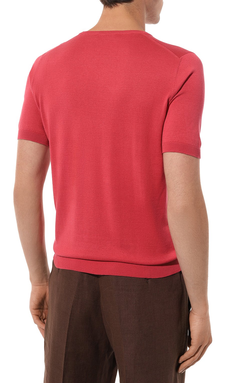 Шелковый джемпер ANDREA CAMPAGNA, арт. 43112/23503, фото 4