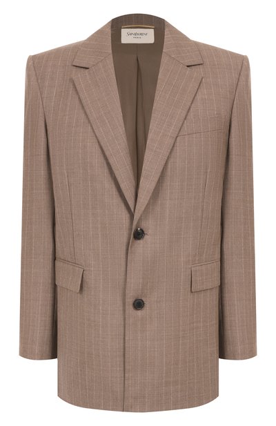 Женский шерстной жакет SAINT LAURENT, арт. 824743/Y6K25