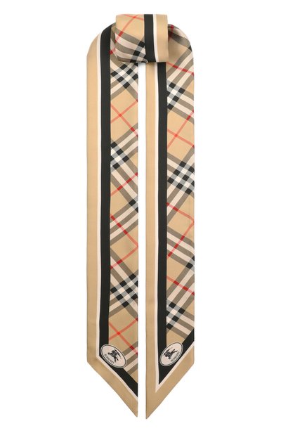 Женский шелковый шарф-твилли BURBERRY, арт. 8114238