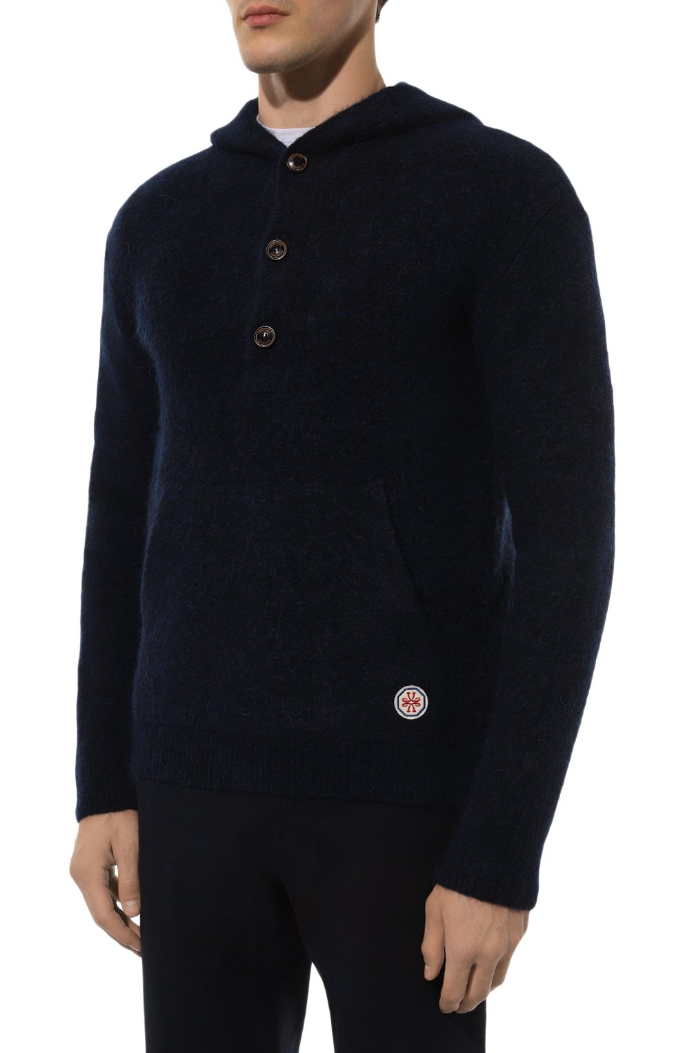 Шерстяное худи JACOB COHEN, арт. U S R02 10 X 1585/Y677, фото 3