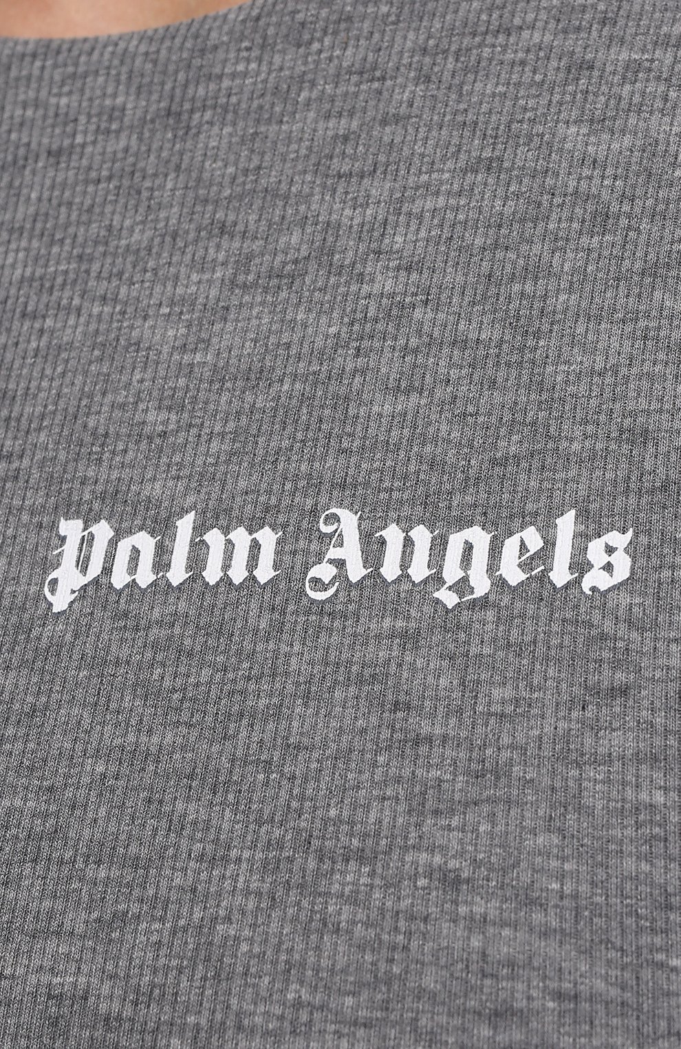 Хлопковый топ PALM ANGELS, арт. PWV0001S21FAB0010801, фото 5
