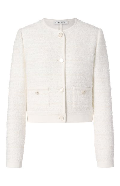 Комбинированный жакет NINA RICCI, арт. 25PMCR003/ML0578, фото 1