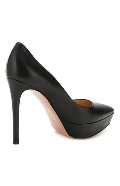 Кожаные туфли dasha GIANVITO ROSSI черного цвета по цене 89950 руб., арт. G21863.85RIC.VITNER0, фото 4 Кожаные туфли dasha GIANVITO ROSSI, арт. G21863.85RIC.VITNER0, фото 4