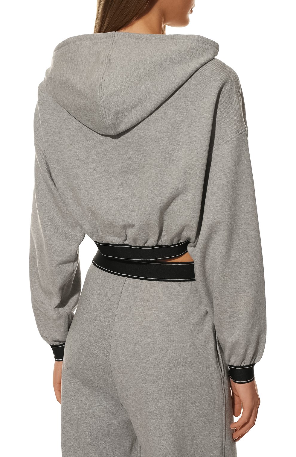 Хлопковое худи PRADA, арт. 134648-10FI-F0031-221, фото 4