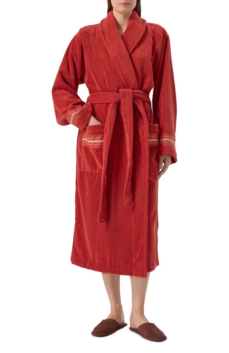 Хлопковый халат oasis FRETTE, арт. FR6864 D2060 G02M, фото 1