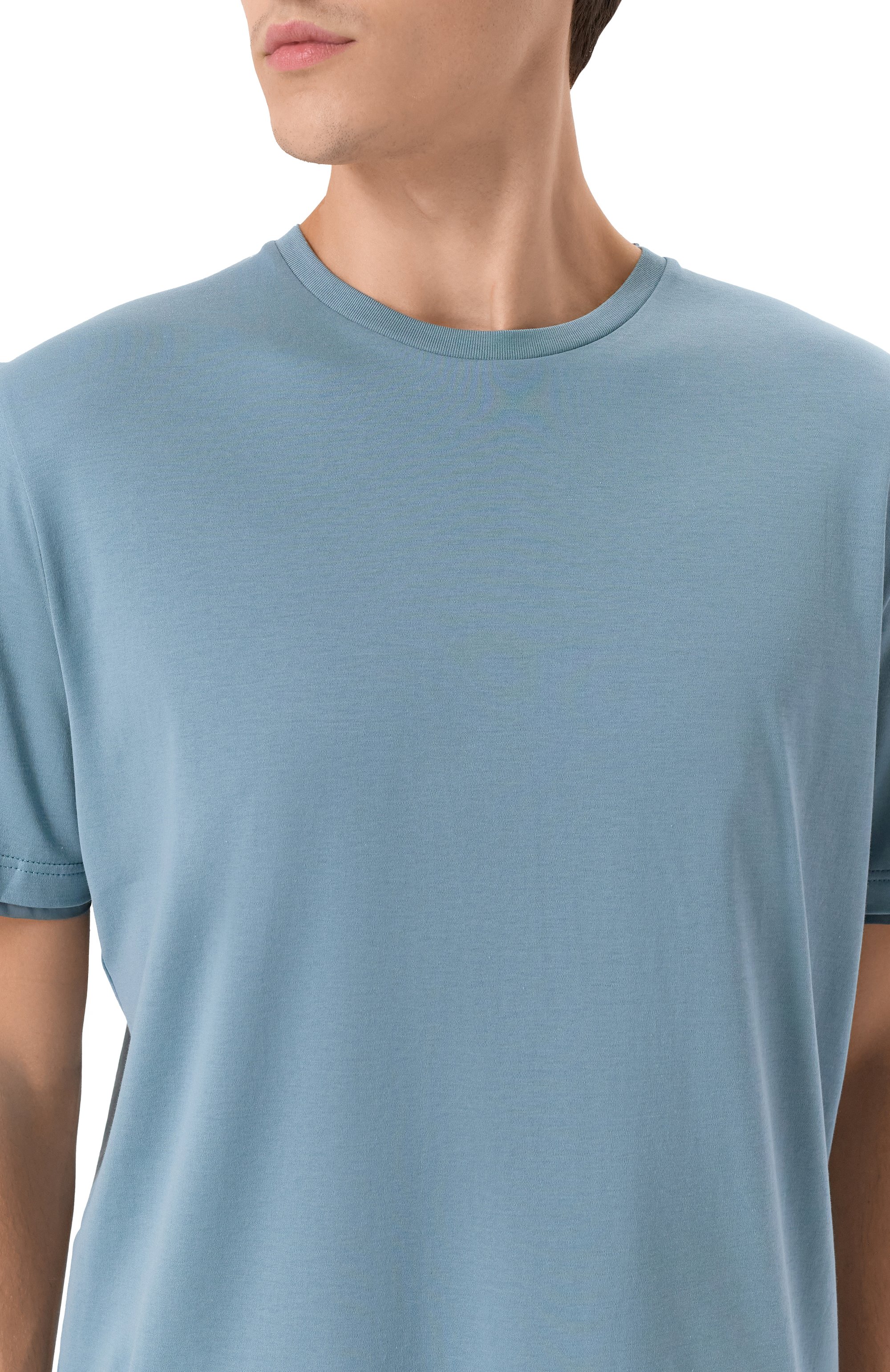 Хлопковая футболка HERNO, арт. JG00031UR/52052, фото 5