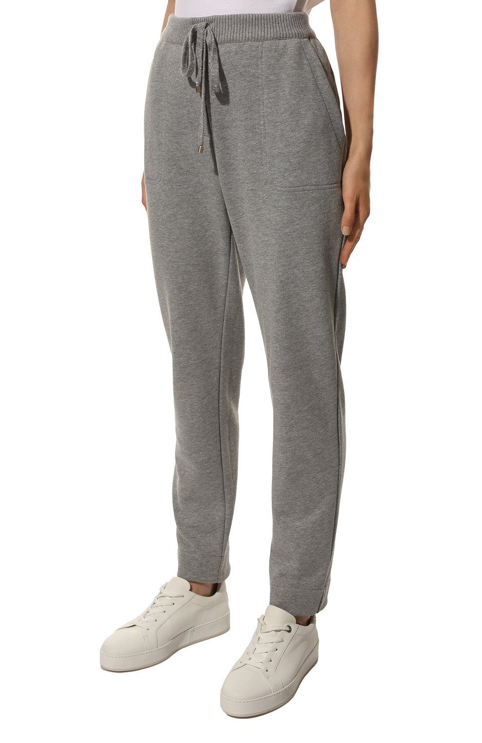 Хлопковые брюки LORENA ANTONIAZZI, арт. A2277PA80E/4054, фото 3