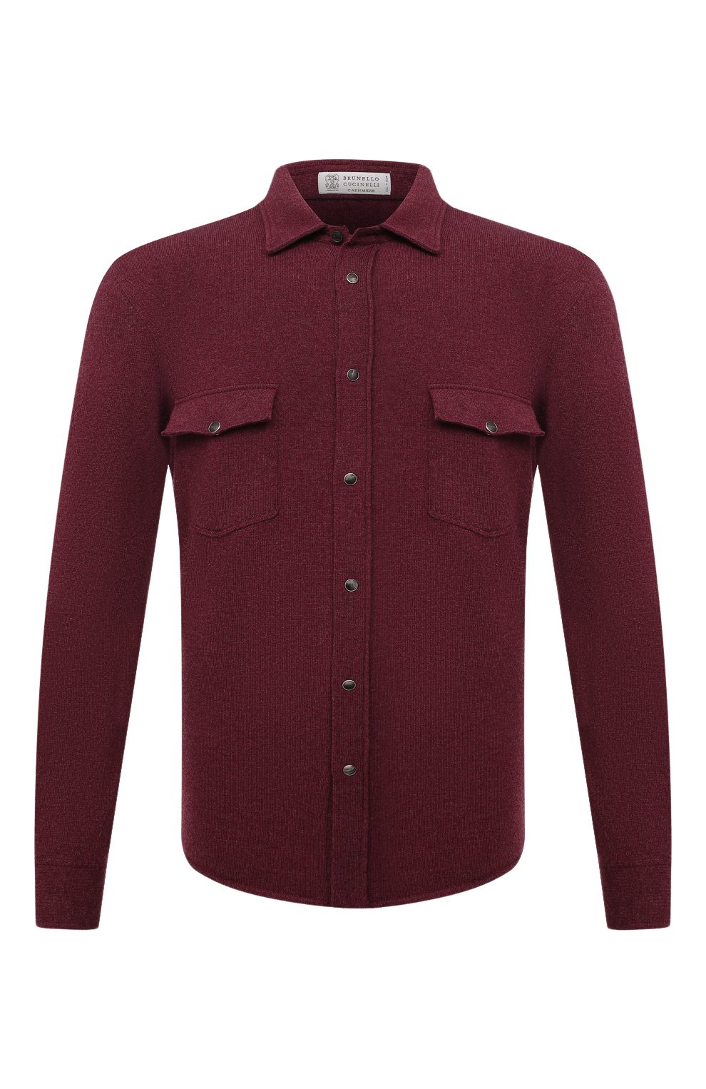 Рубашка из шерсти и кашемира BRUNELLO CUCINELLI, арт. M3600276, фото 1
